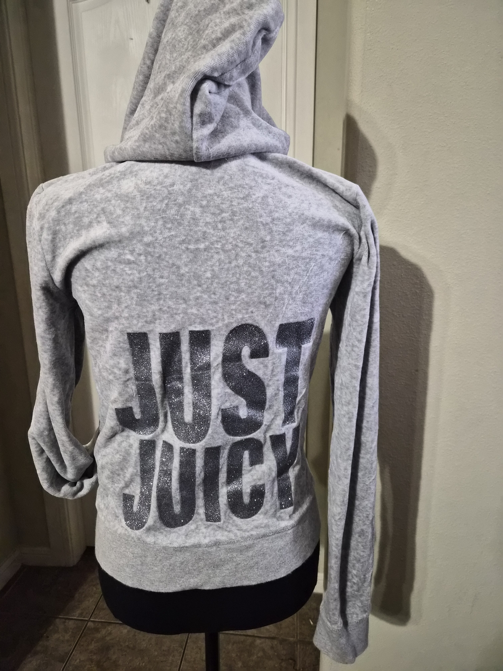Juicy Couture 'Just Juicy' Gray Hoodie